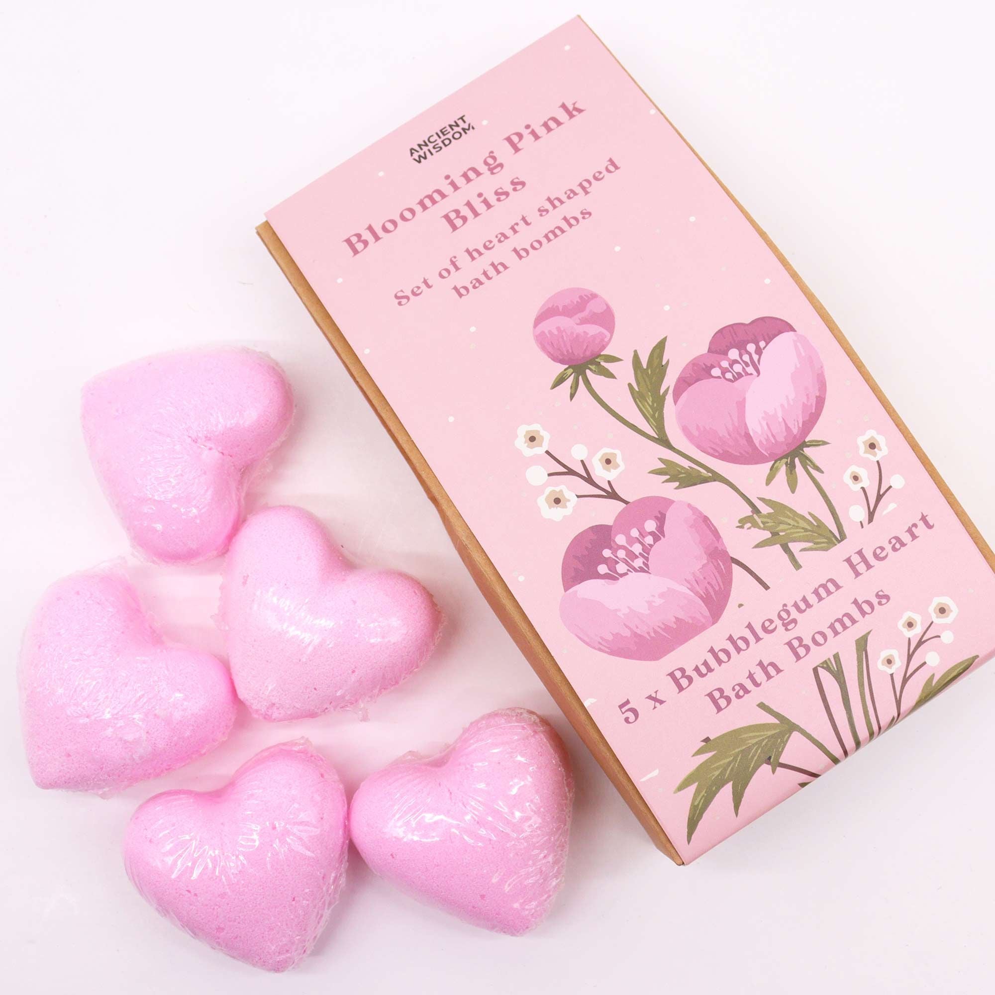 5 Vegan Bubblegum Scented Self Care Hearts