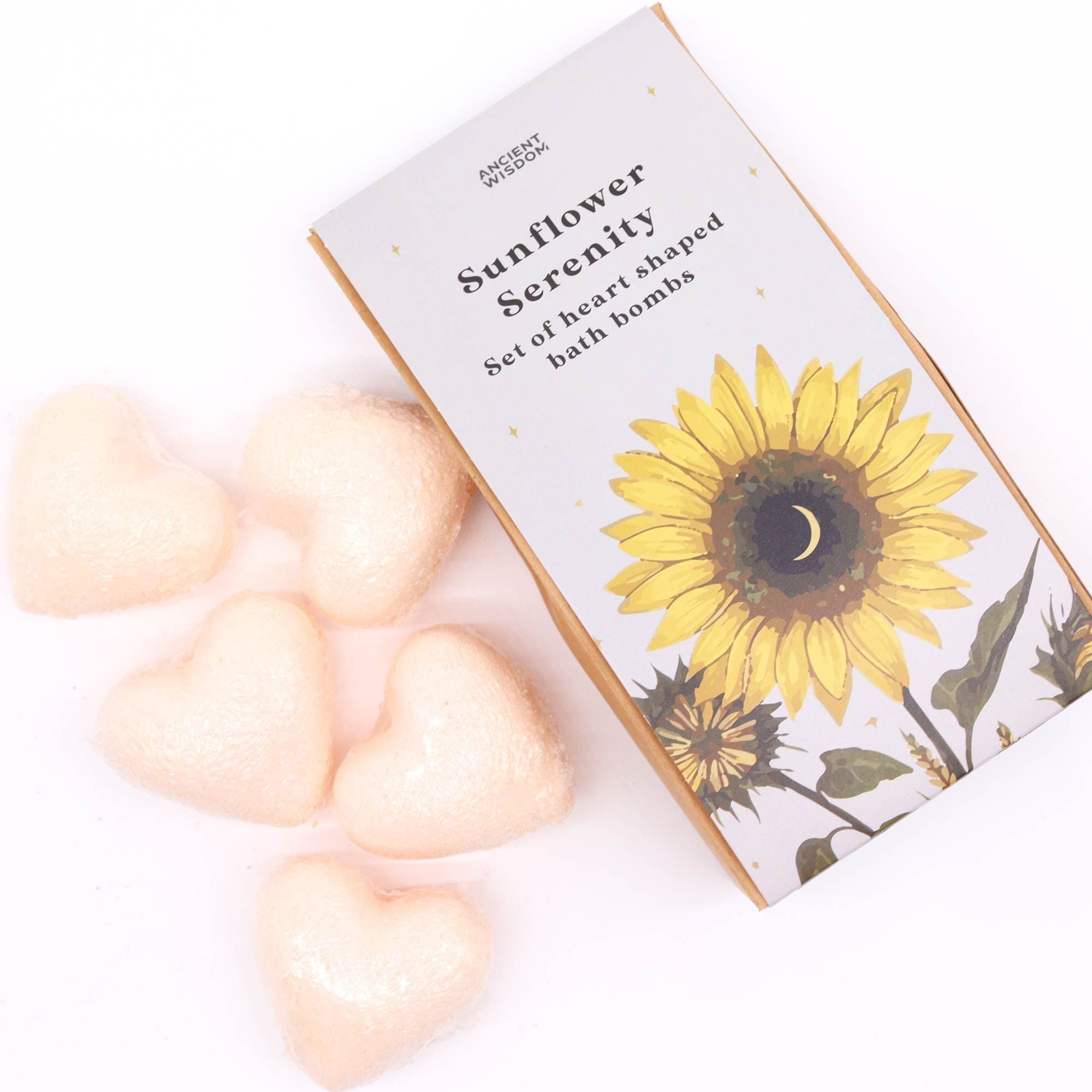 5 Vegan Passion Fruit Scented Self Care Hearts